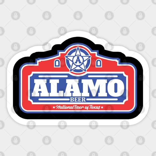 Alamo Beer Moderna Sticker by KaceVOID